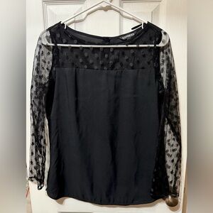 Express long sleeve blouse, size small